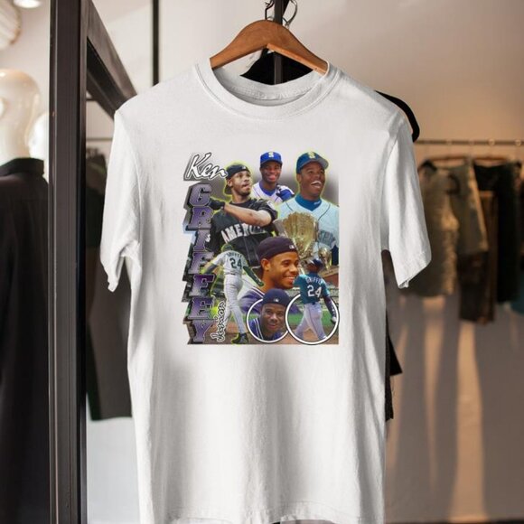 Other - Ken Griffey Jr. Shirt Baseball Shirt Classic 90s Graphic Tee Unisex Vintage PM